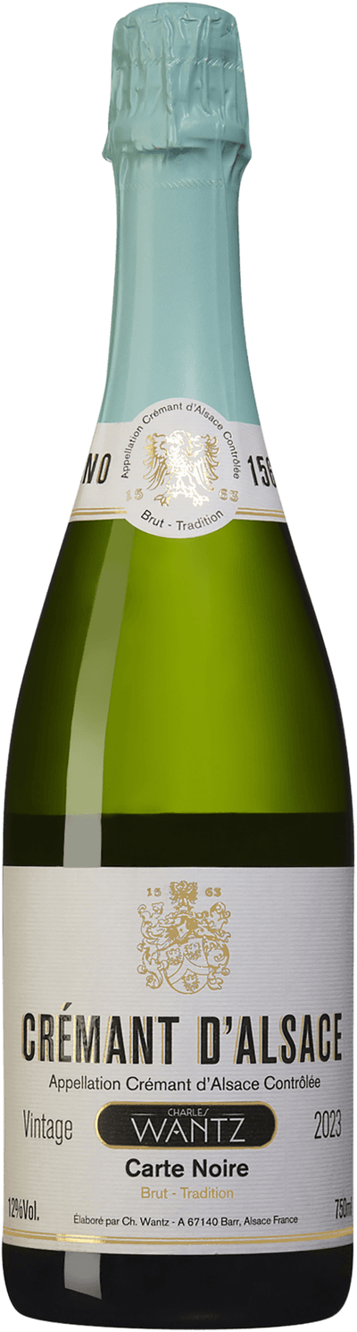 Charles Wantz Crémant d'Alsace Carte Noir Brut – Frankrike
