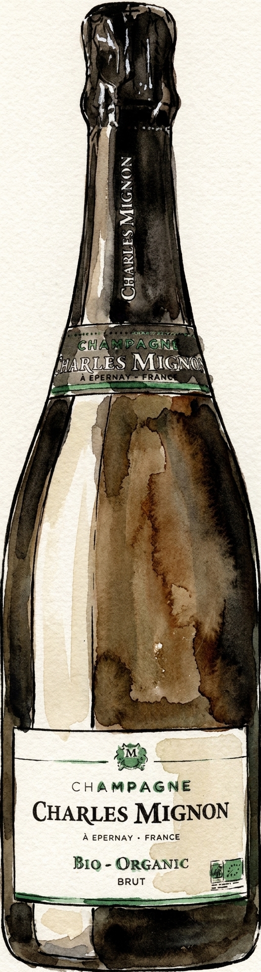Charles Mignon Organic Brut – Frankrike