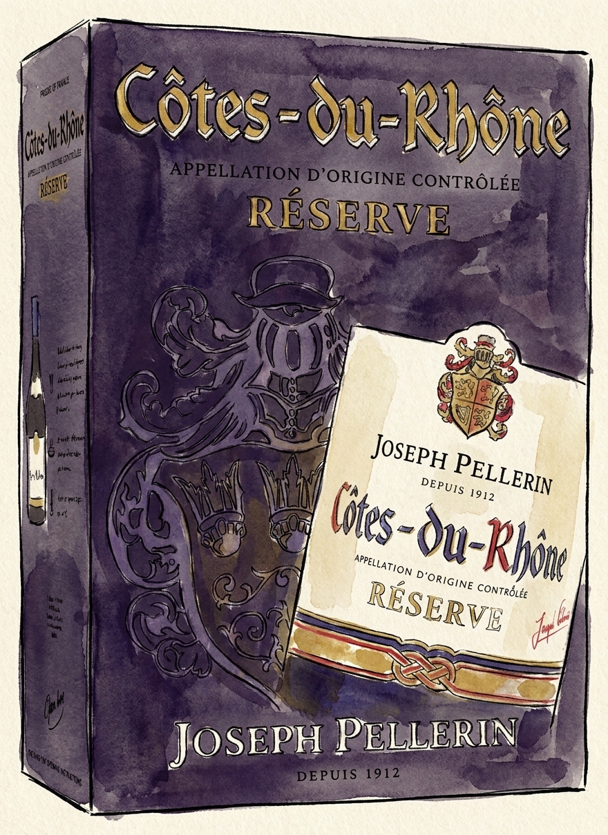 Côtes-du-Rhône Reserve – Frankrike