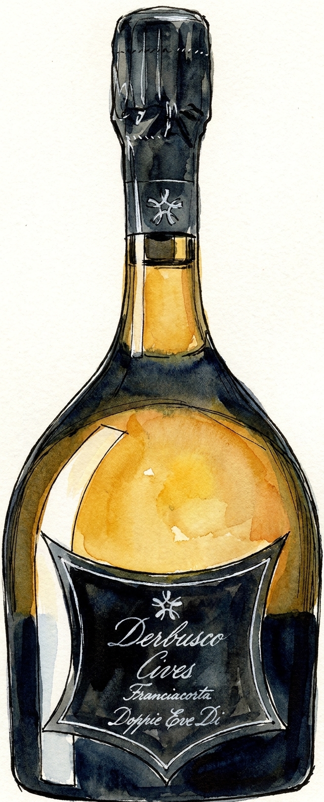 Derbusco Cives Doppio Erre Di Franciacorta Brut – Italien
