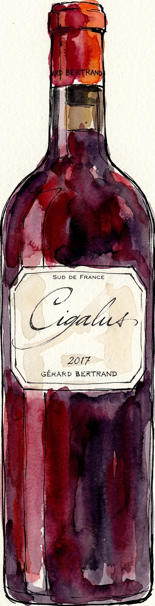 Gérard Bertrand Cigalus Rouge – Frankrike
