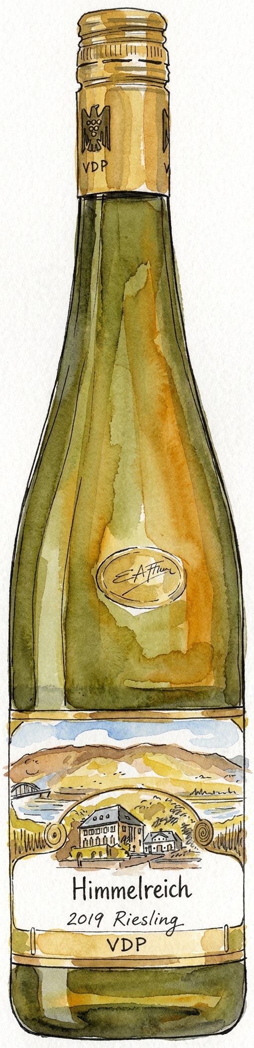 Graach Himmelreich Riesling Spätlese – Tyskland