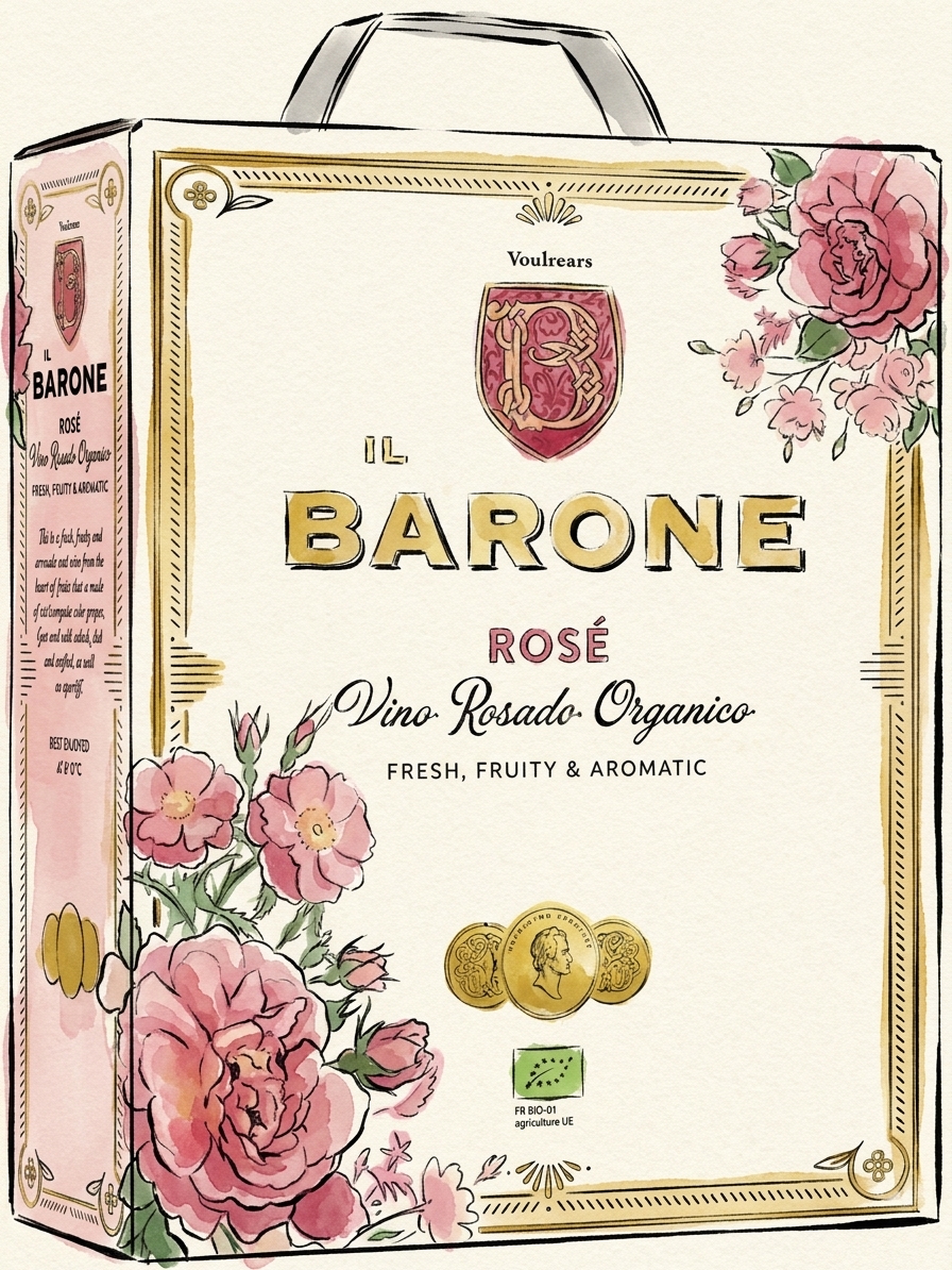 Il Barone Organic Rosé – Spanien