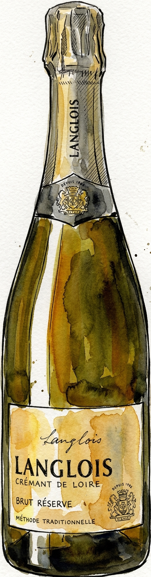 Langlois Crémant de Loire Brut Réserve – Frankrike