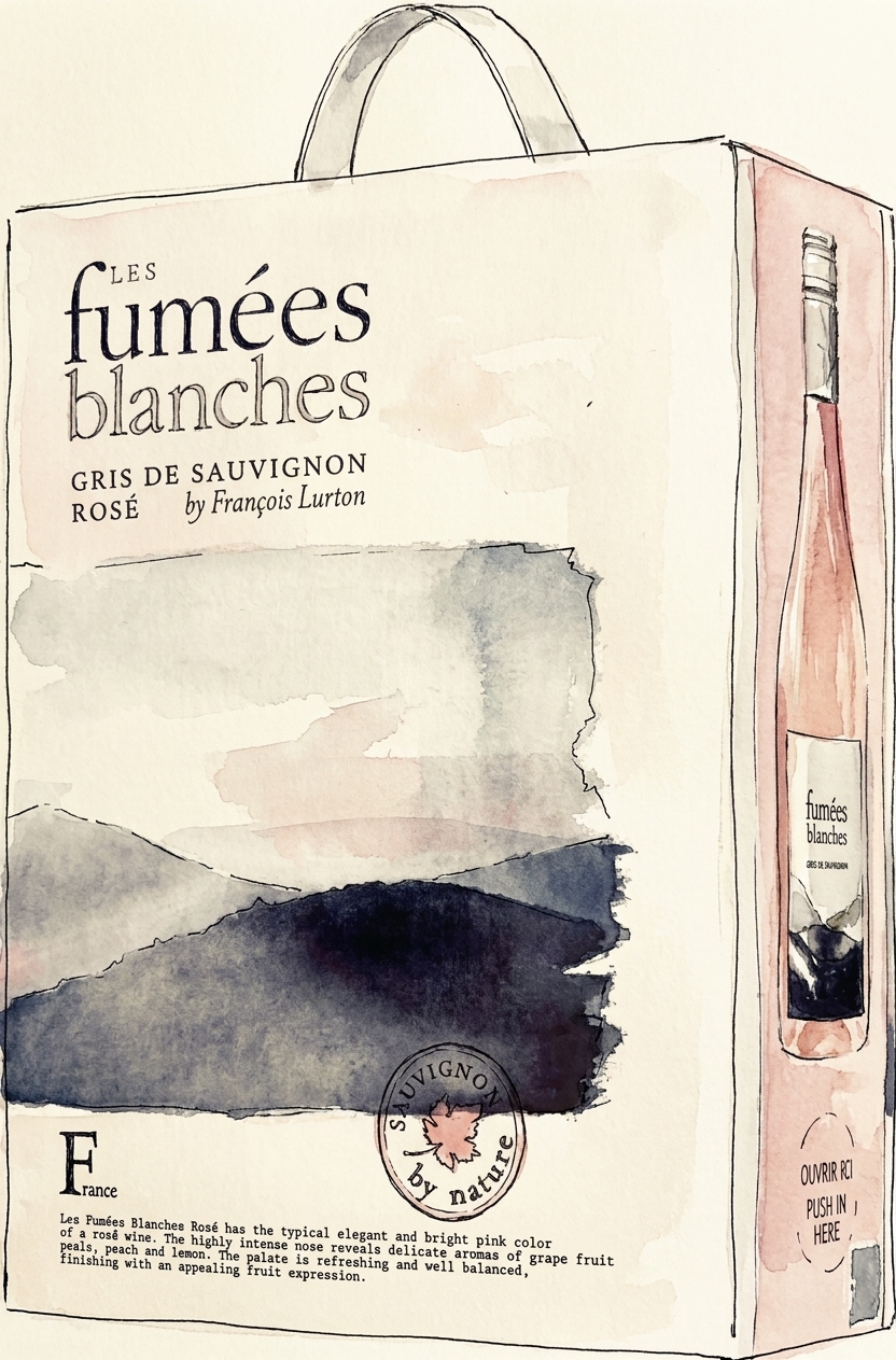 Les Fumées Blanches Rosé – Frankrike