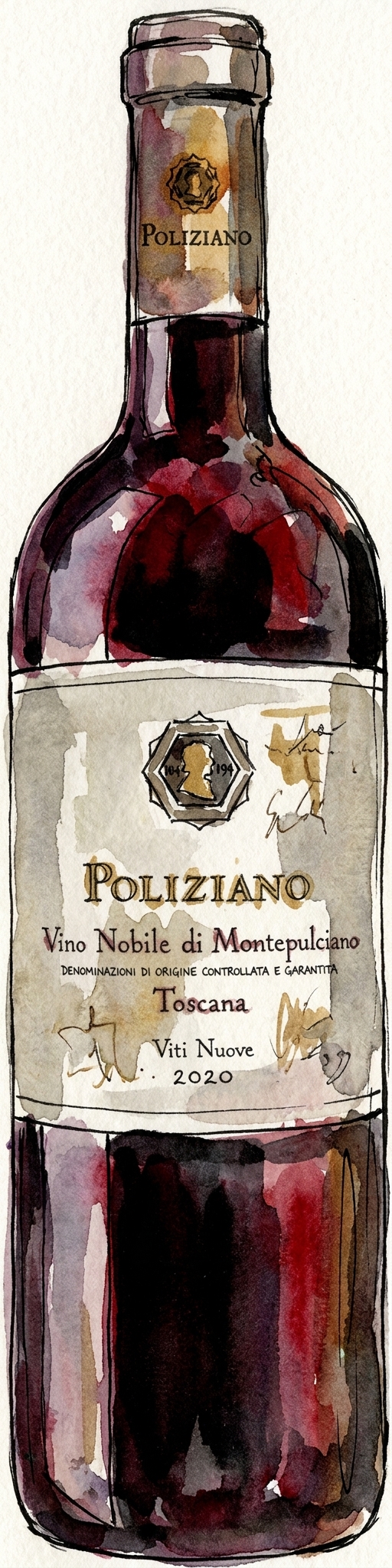 Poliziano Vino Nobile di Montepulciano Viti Nuove – Italien