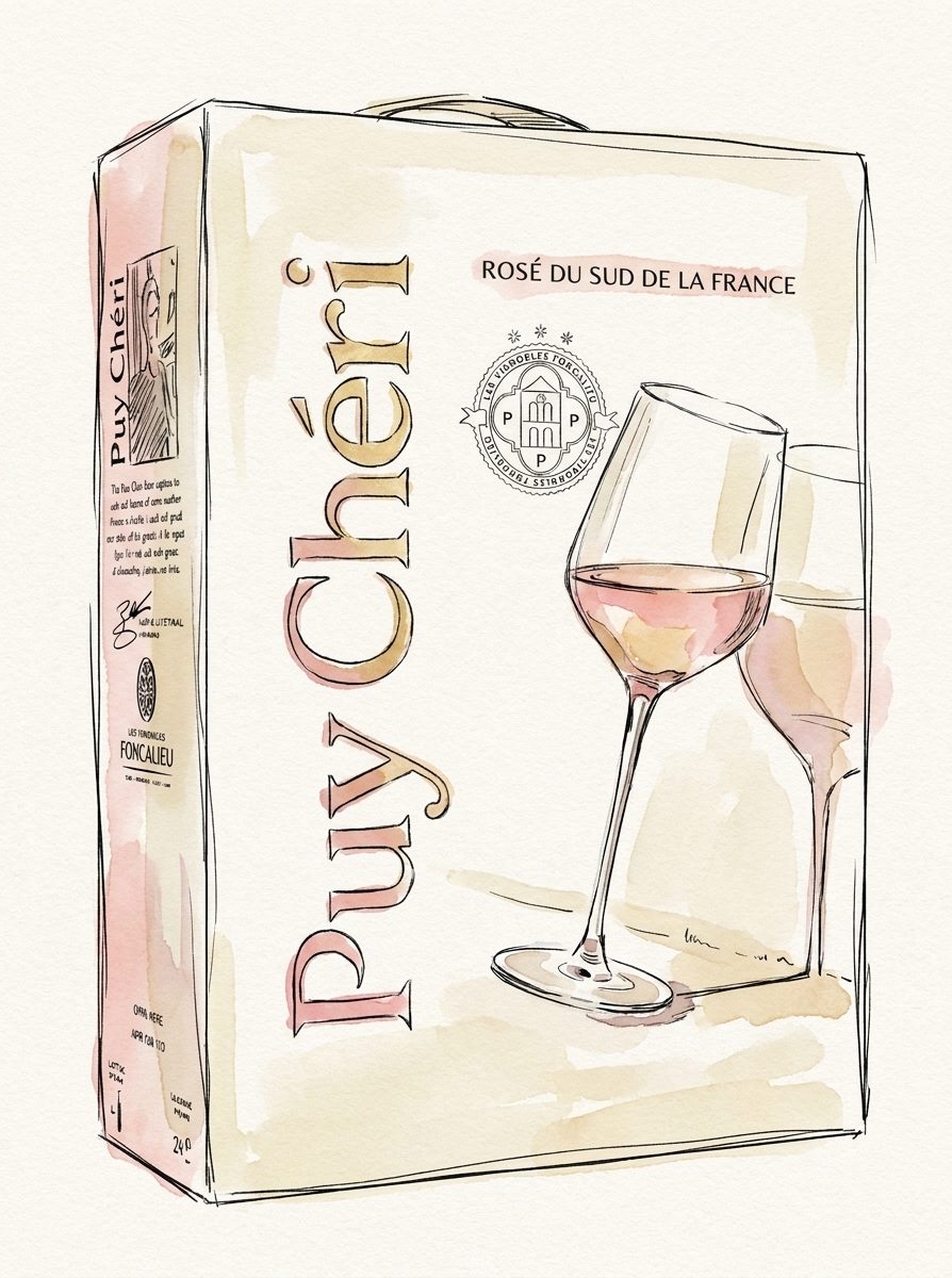 Puy Chéri Syrah Rosé – Frankrike