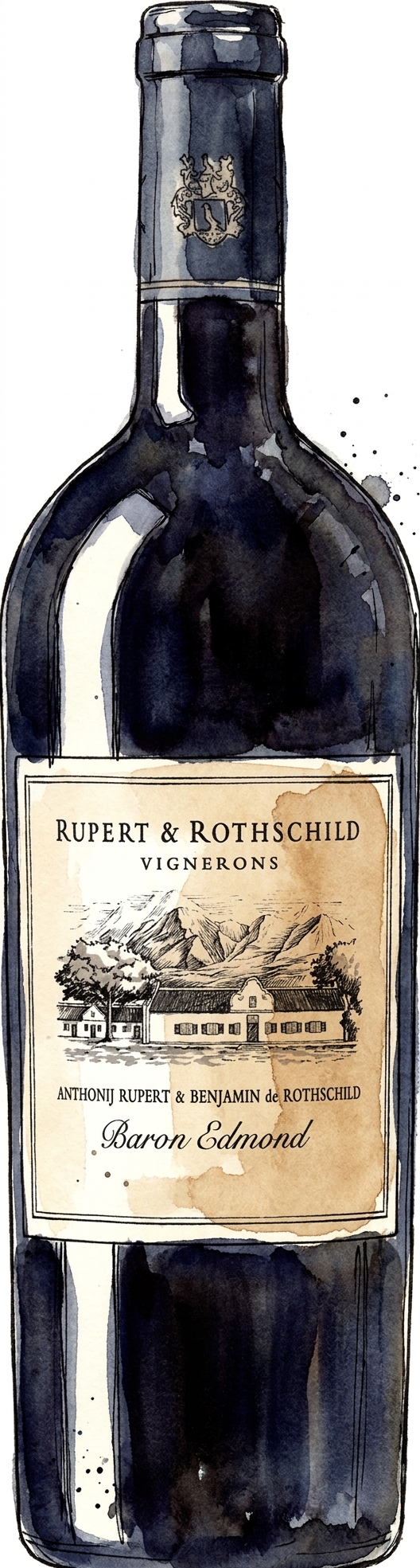 Rupert & Rothschild Baron Edmond – Sydafrika