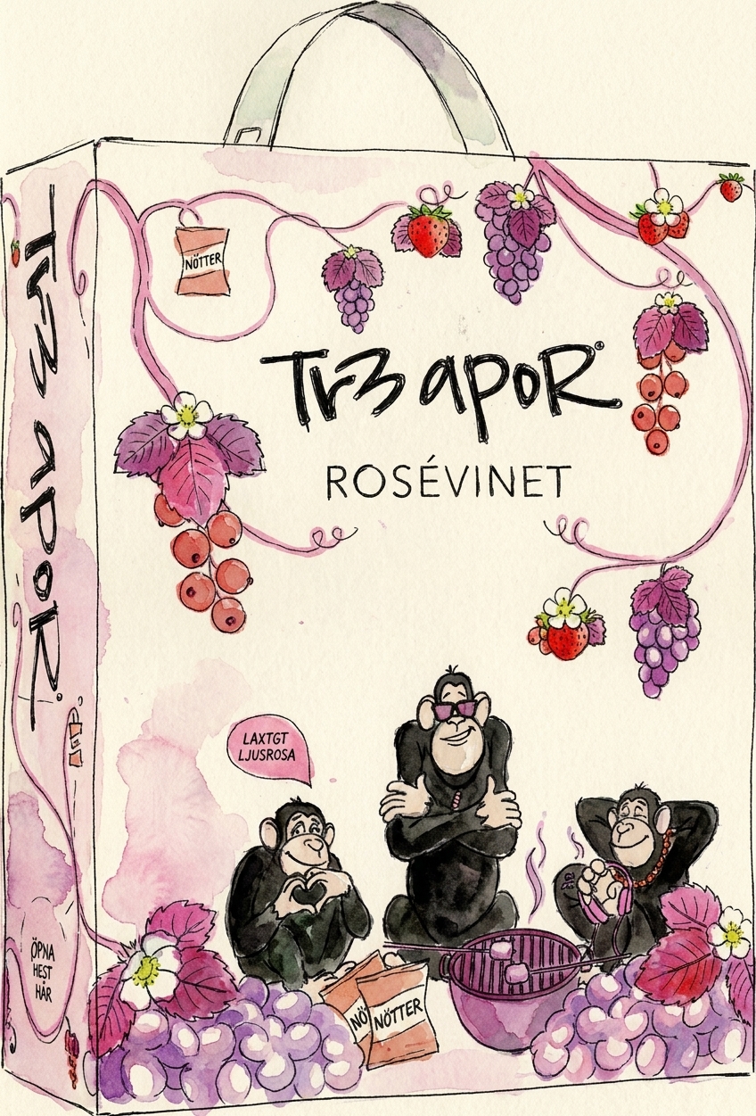 Tr3 Apor Friskt Rosévin – Tyskland
